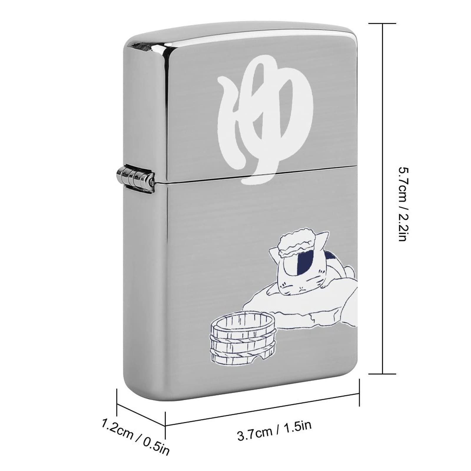 Amazon.co.jp: ニャンコ先生 夏目友人帳 ZIPPO（ジッポー）交換用外側